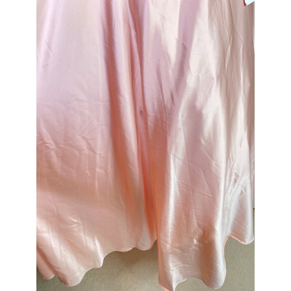 Mac Duggal BOW SWEETHEART STRAPLESS A LINE GOWN, Size 10, Blush Pink, #67995 - Picture 6 of 16